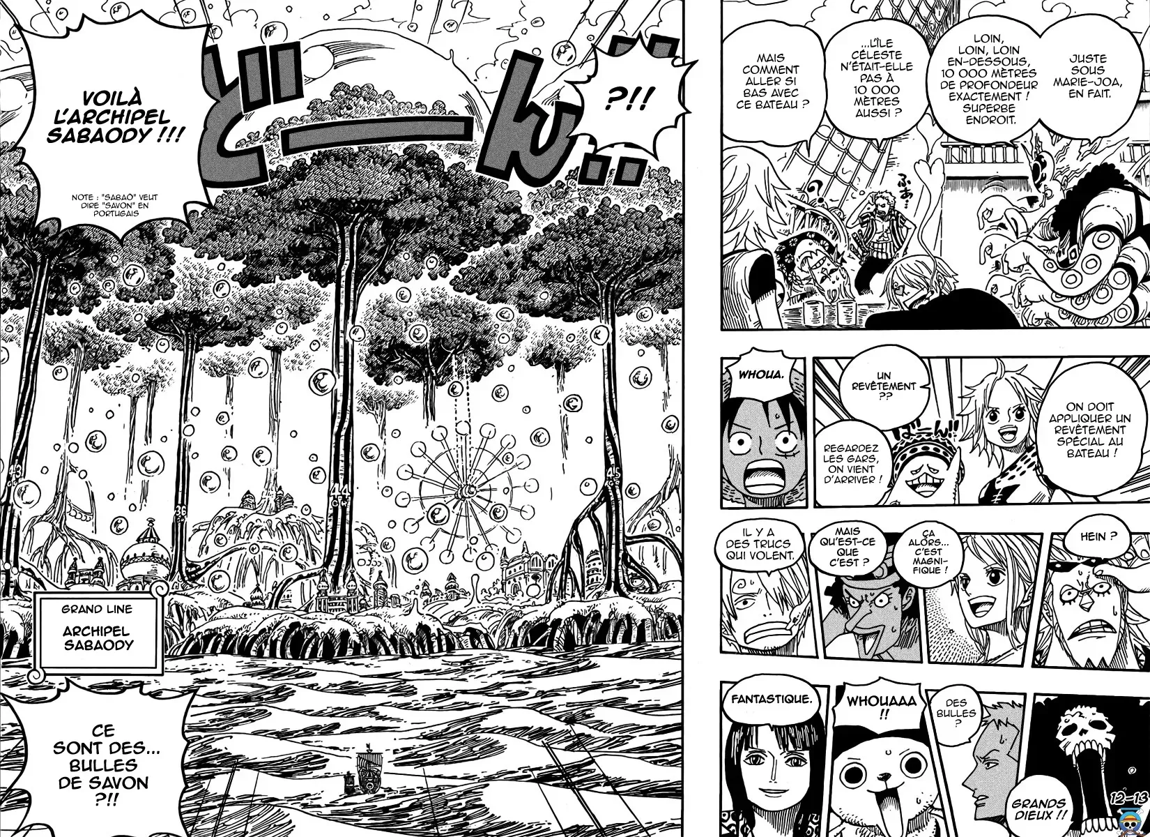 Scan One Piece Chapitre 496 : Yarukiman-Mangrove - Page 12 sur ScanVF.Net