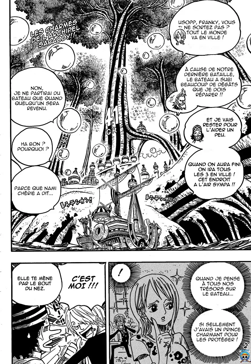One Piece: Chapter chapitre-497 - Page 2