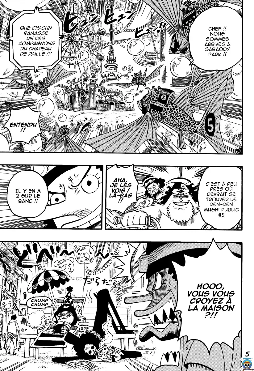 One Piece: Chapter chapitre-500 - Page 5