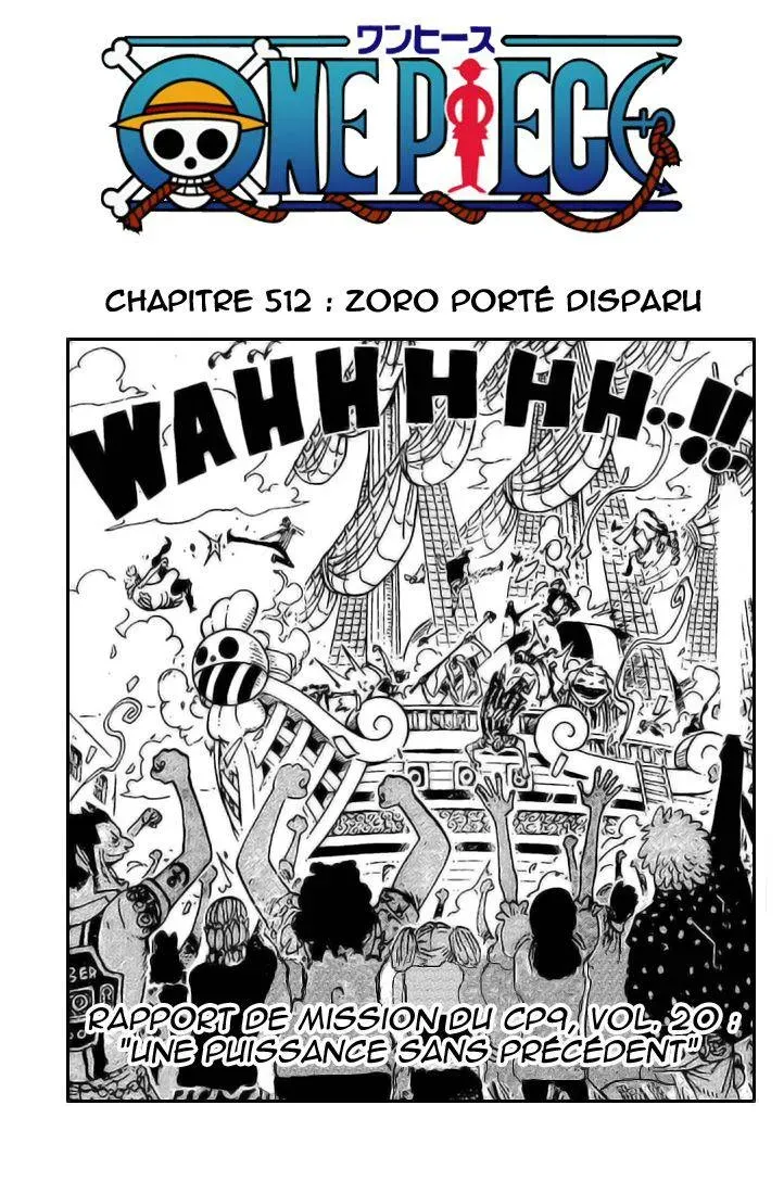 One Piece: Chapter chapitre-512 - Page 1