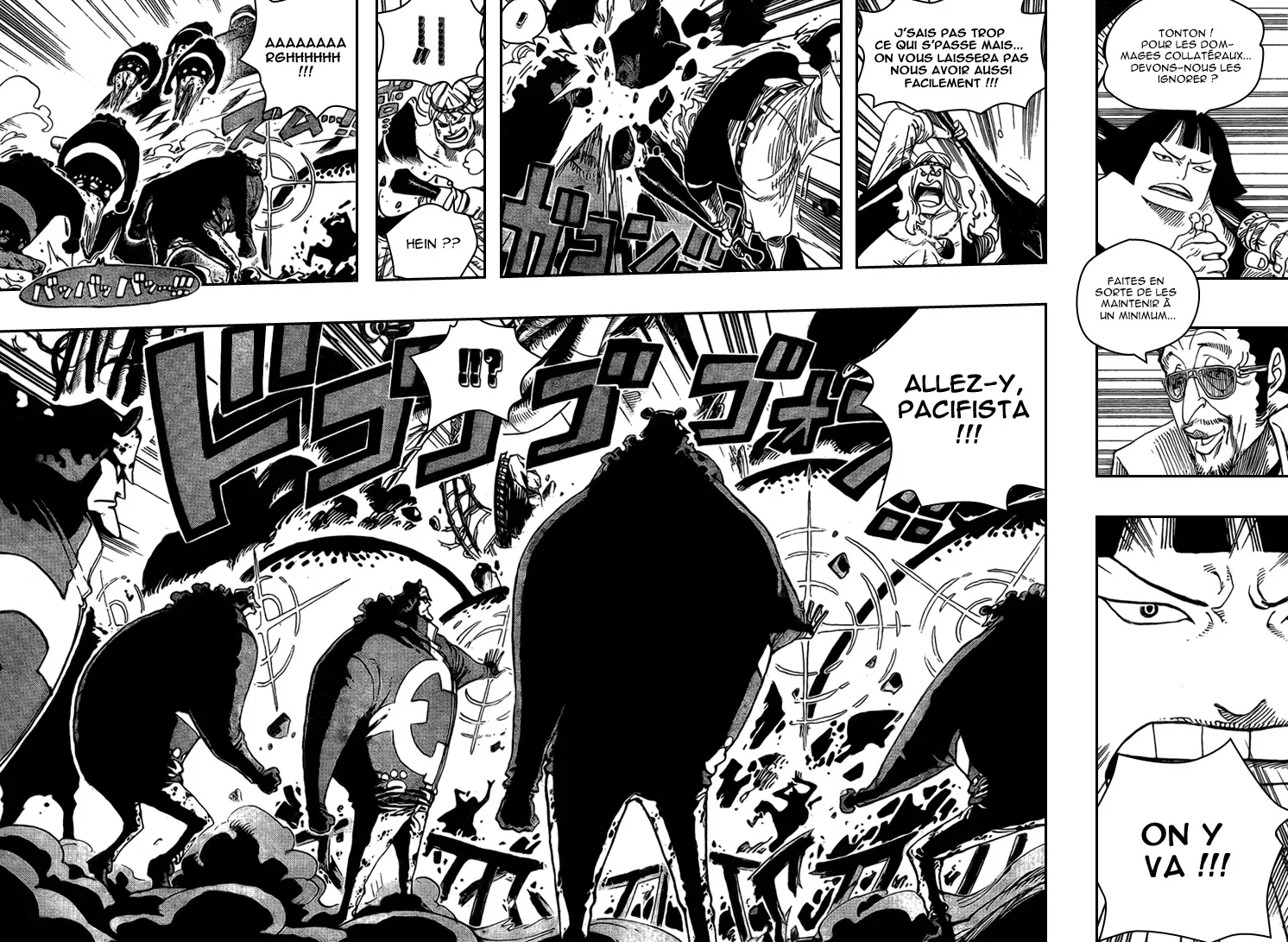 Scan One Piece Chapitre 562 : Le Pirate Vortex Spider Squardo - Page 4
