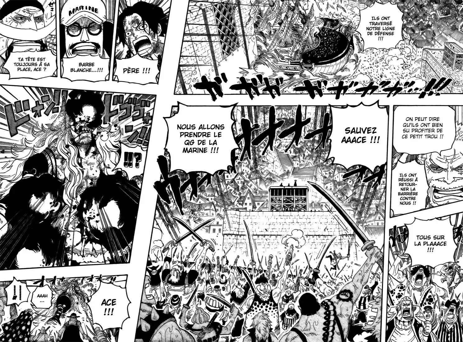 Scan One Piece Chapitre 566 : Assaut féroce - Page 11 sur ScanVF.Net