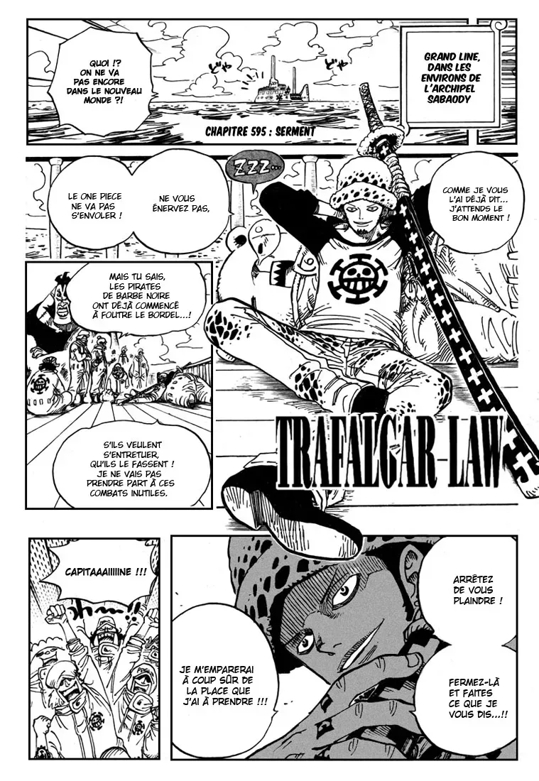 One Piece: Chapter chapitre-595 - Page 2