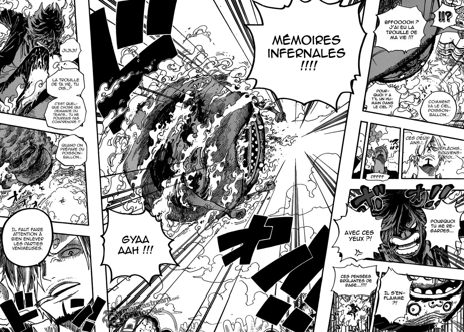 Scan One Piece Chapitre 646 : Grenouille - Page 11 sur ScanVF.Net