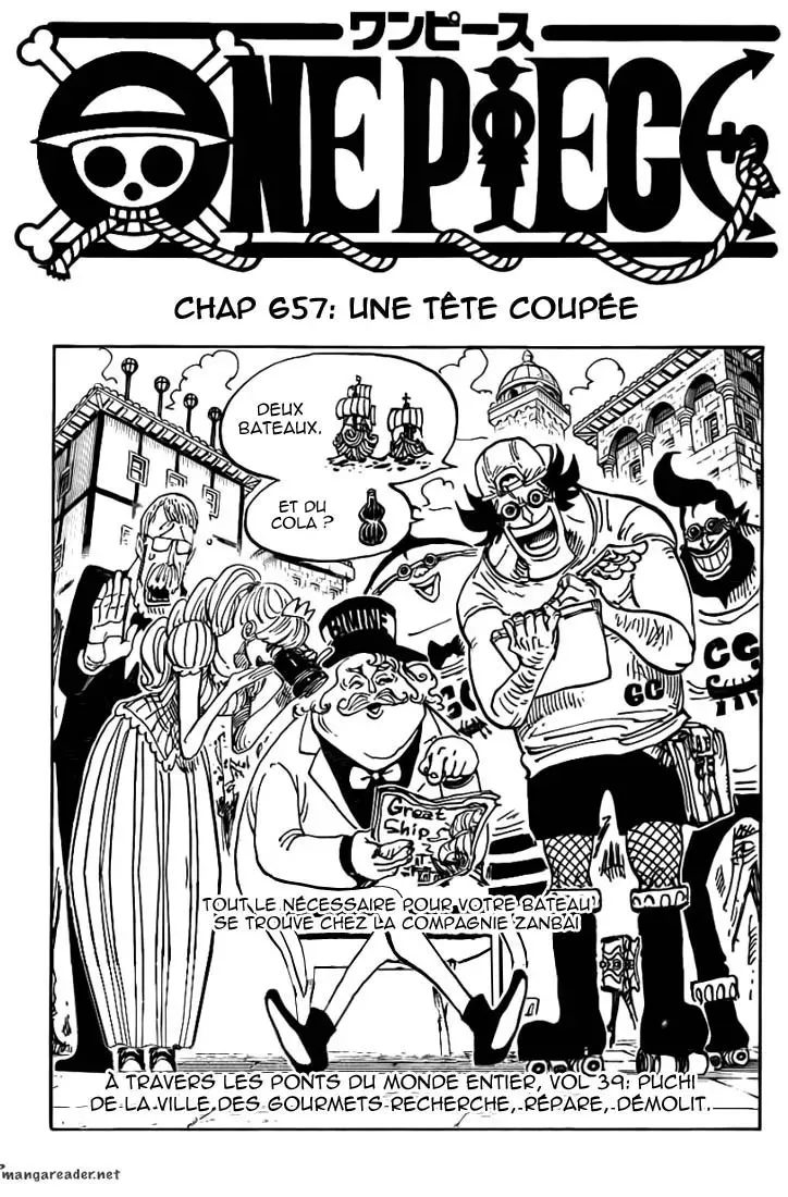 One Piece: Chapter chapitre-657 - Page 1