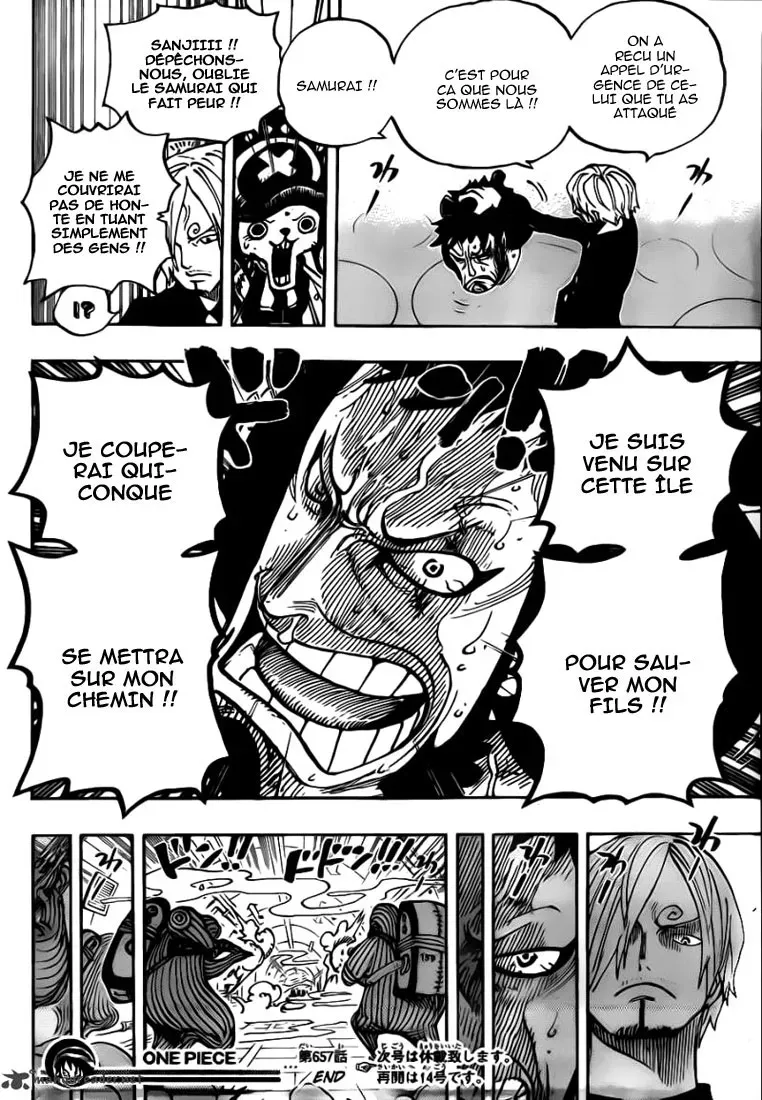 One Piece: Chapter chapitre-657 - Page 16