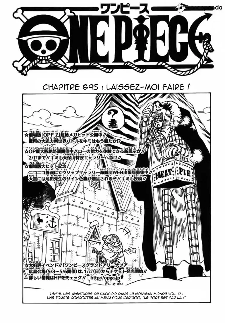 One Piece: Chapter chapitre-695 - Page 1