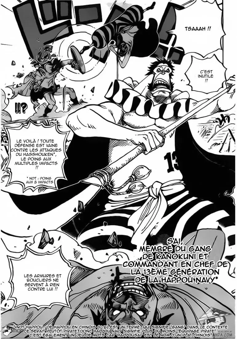 One Piece: Chapter chapitre-715 - Page 6