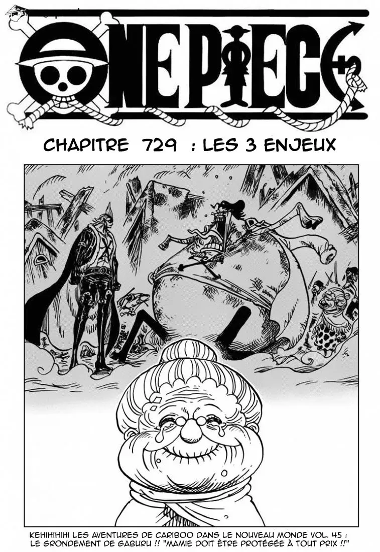One Piece: Chapter chapitre-730 - Page 1