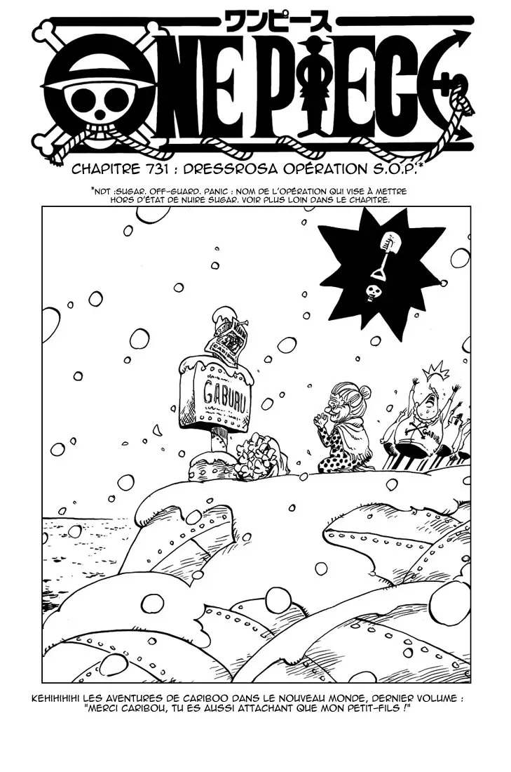 One Piece: Chapter chapitre-731 - Page 1
