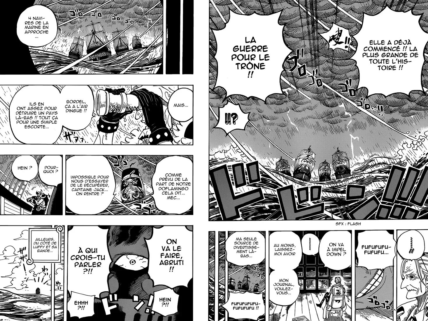 Scan One Piece Chapitre 801 : Déclaration d'ouverture ! - Page 10 sur