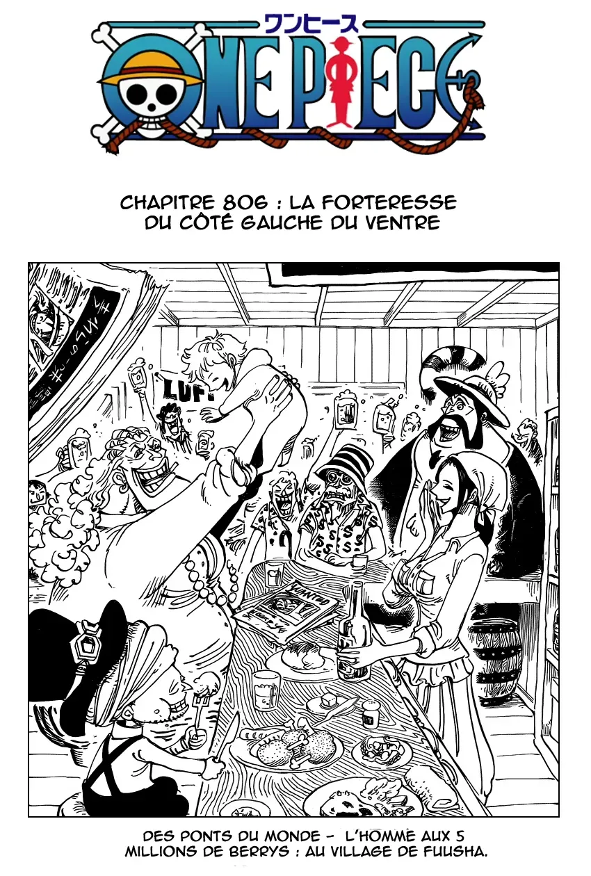 One Piece: Chapter chapitre-806 - Page 1