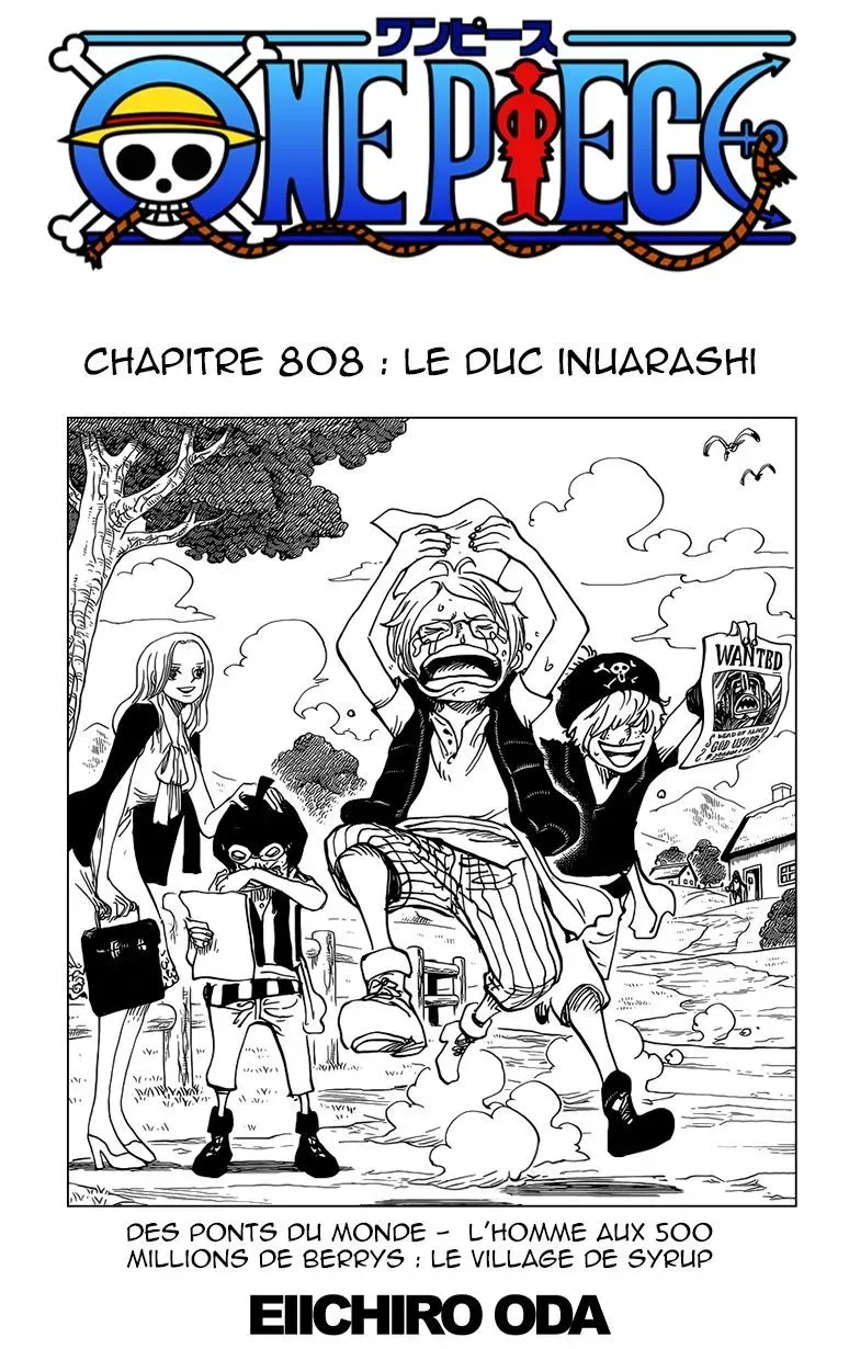 One Piece: Chapter chapitre-808 - Page 1