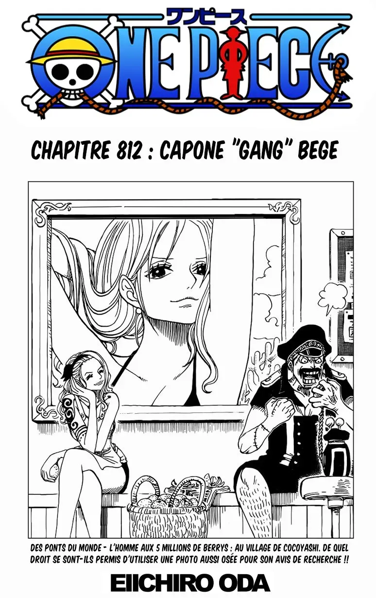 One Piece: Chapter chapitre-812 - Page 1