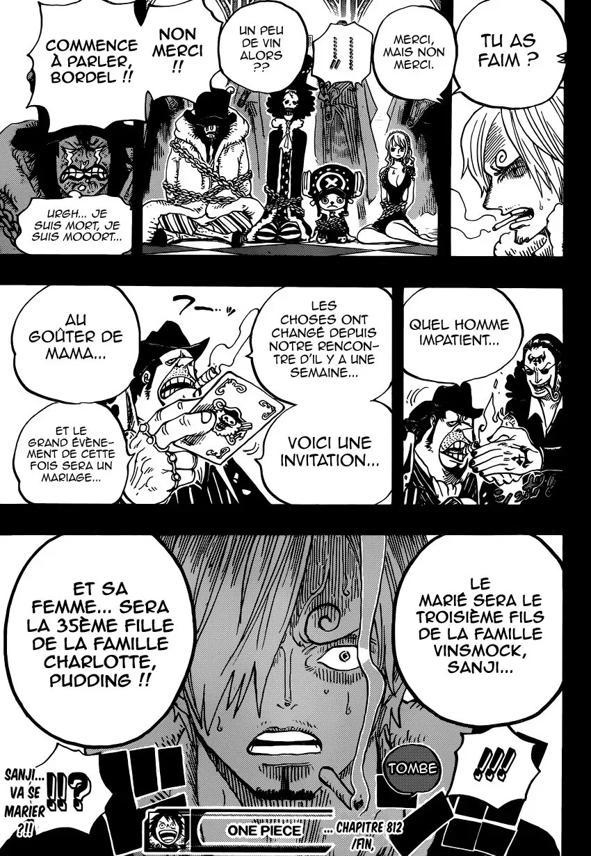 One Piece: Chapter chapitre-812 - Page 17