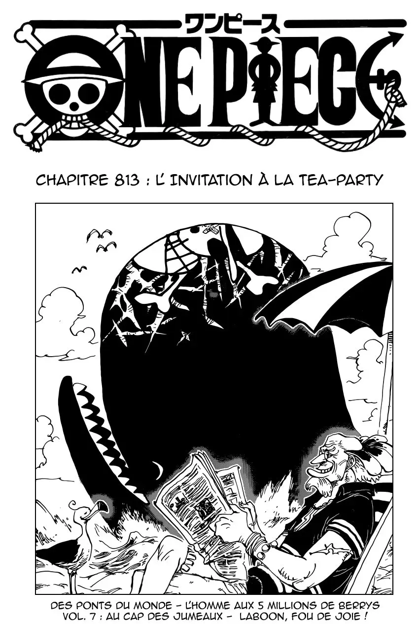 One Piece: Chapter chapitre-813 - Page 1