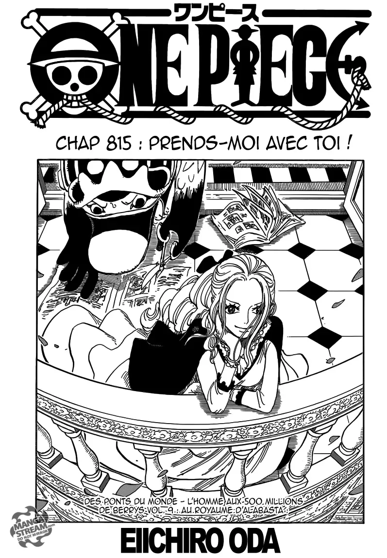 One Piece: Chapter chapitre-815 - Page 1