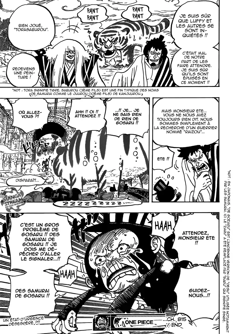 One Piece: Chapter chapitre-815 - Page 17