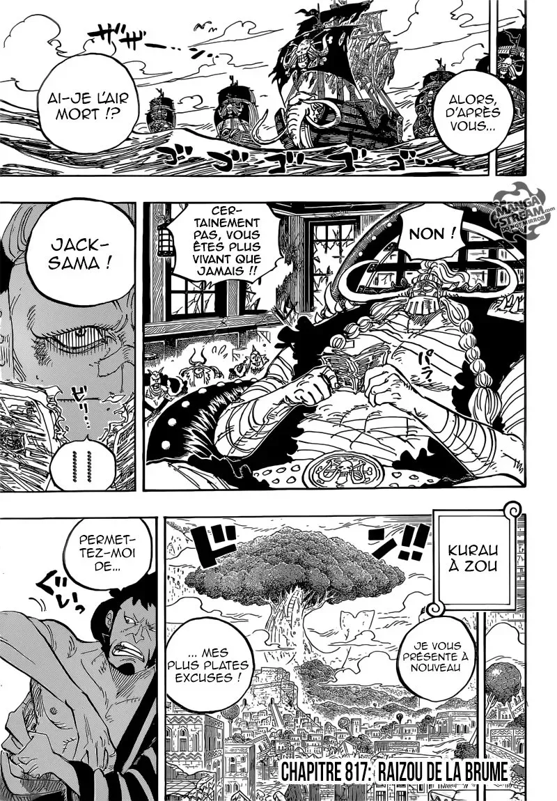One Piece: Chapter chapitre-817 - Page 3