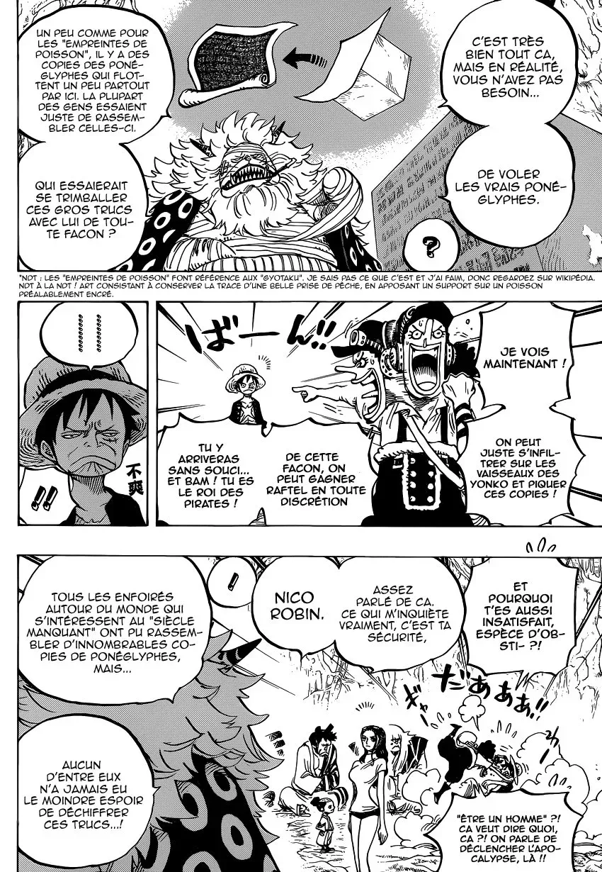 One Piece: Chapter chapitre-818 - Page 8