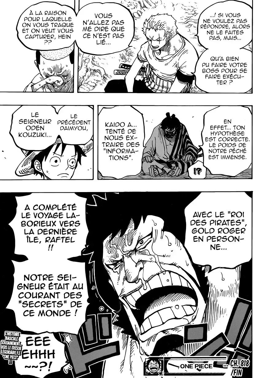 One Piece: Chapter chapitre-818 - Page 15