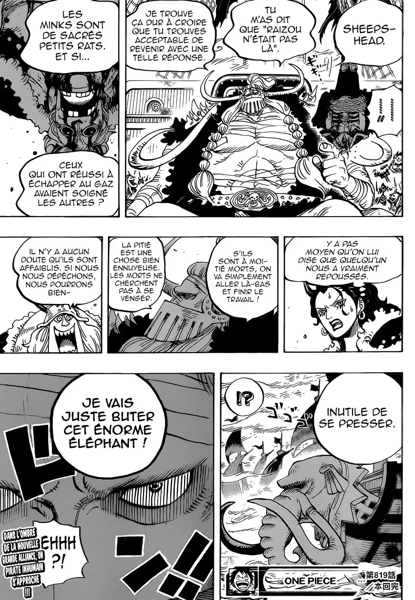 One Piece: Chapter chapitre-819 - Page 17