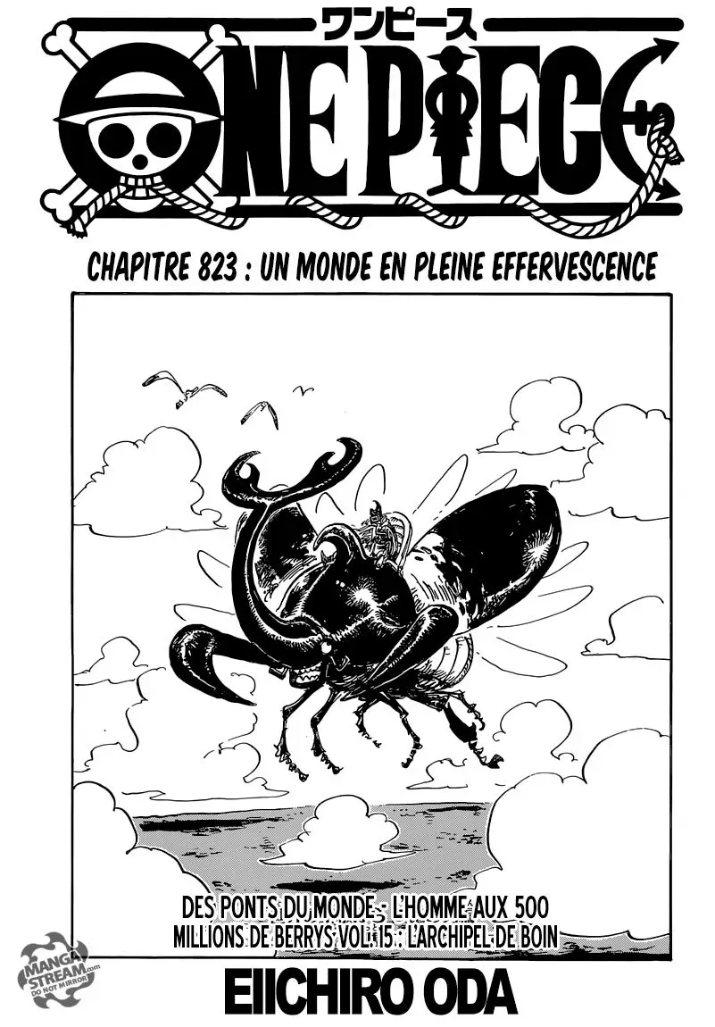 One Piece: Chapter chapitre-823 - Page 1