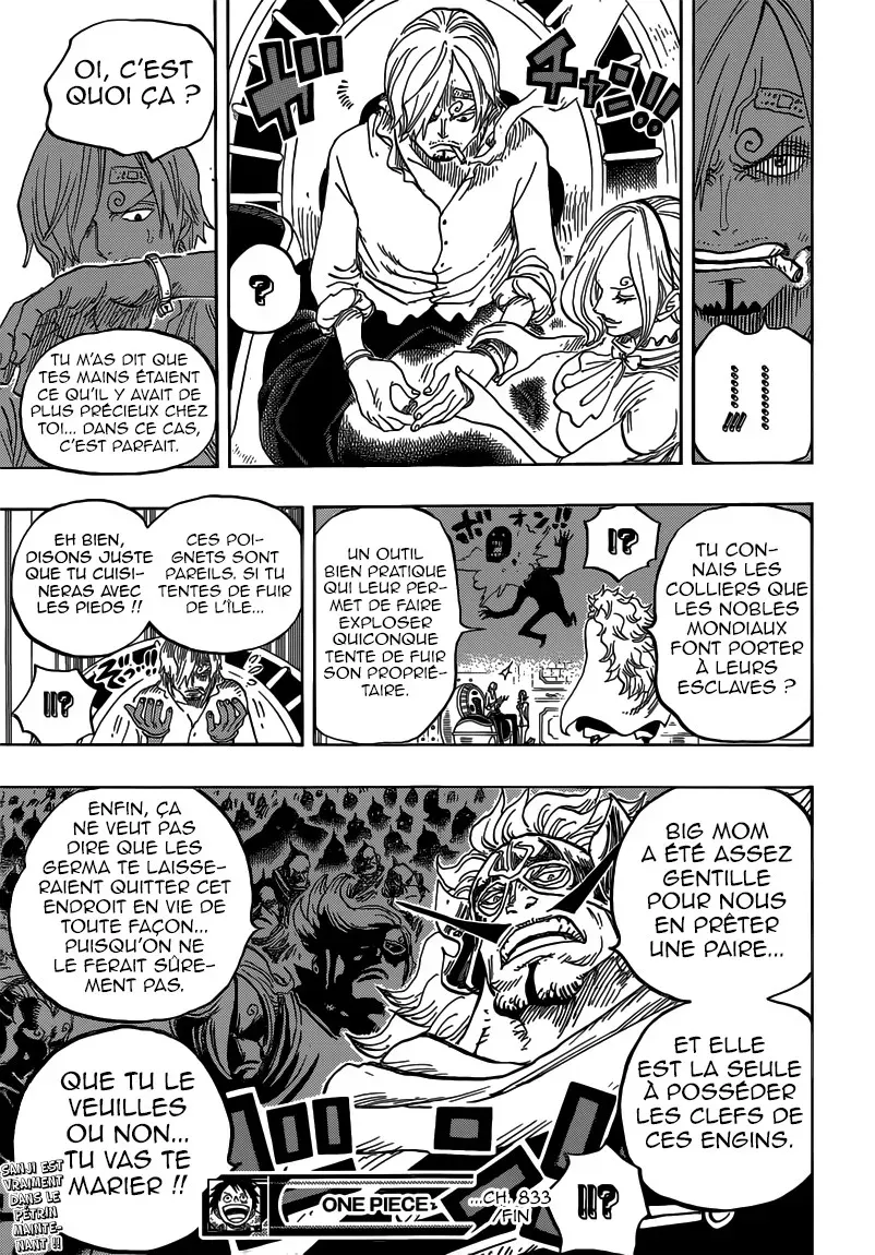 One Piece: Chapter chapitre-833 - Page 22