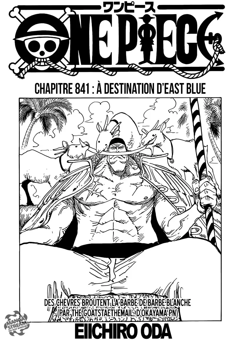 One Piece: Chapter chapitre-841 - Page 1