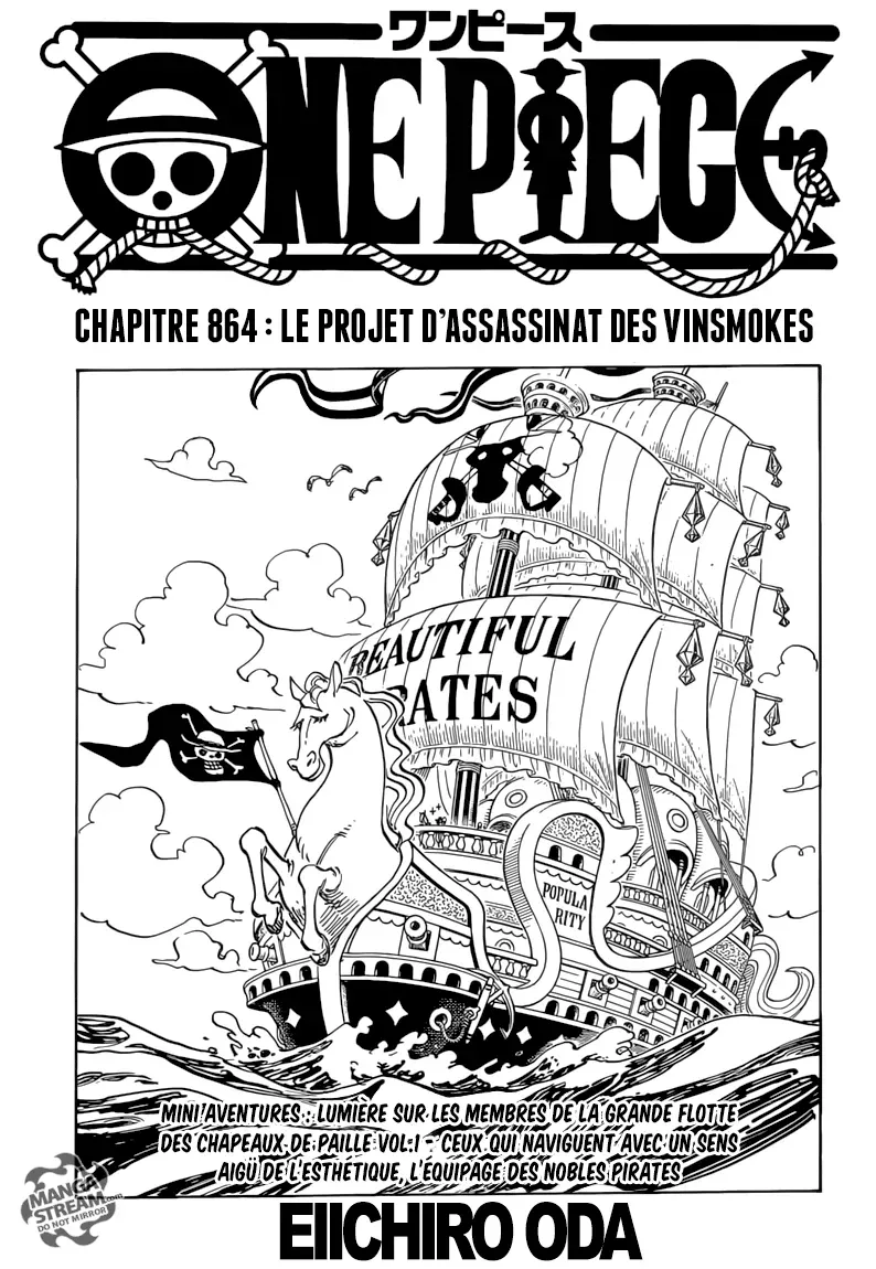 One Piece: Chapter chapitre-864 - Page 1