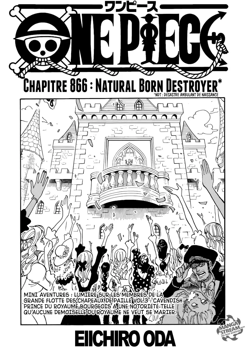 One Piece: Chapter chapitre-866 - Page 1