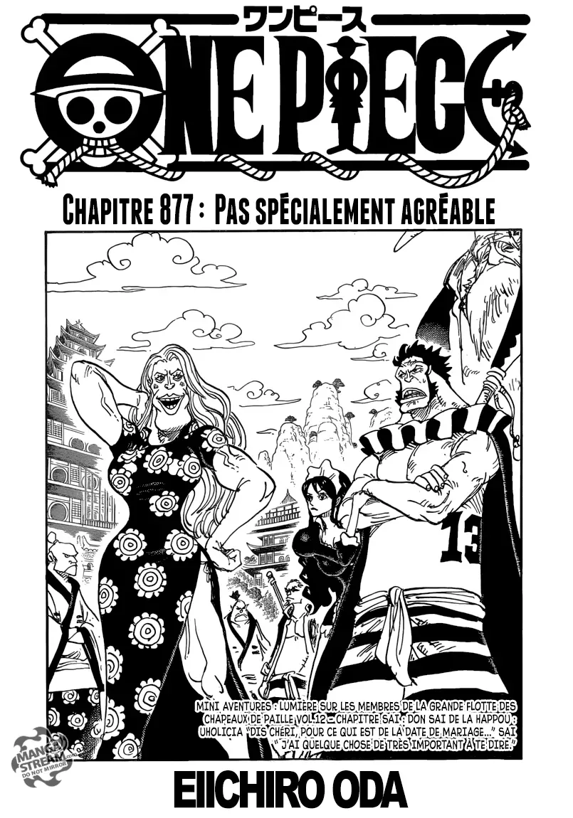 One Piece: Chapter chapitre-877 - Page 1