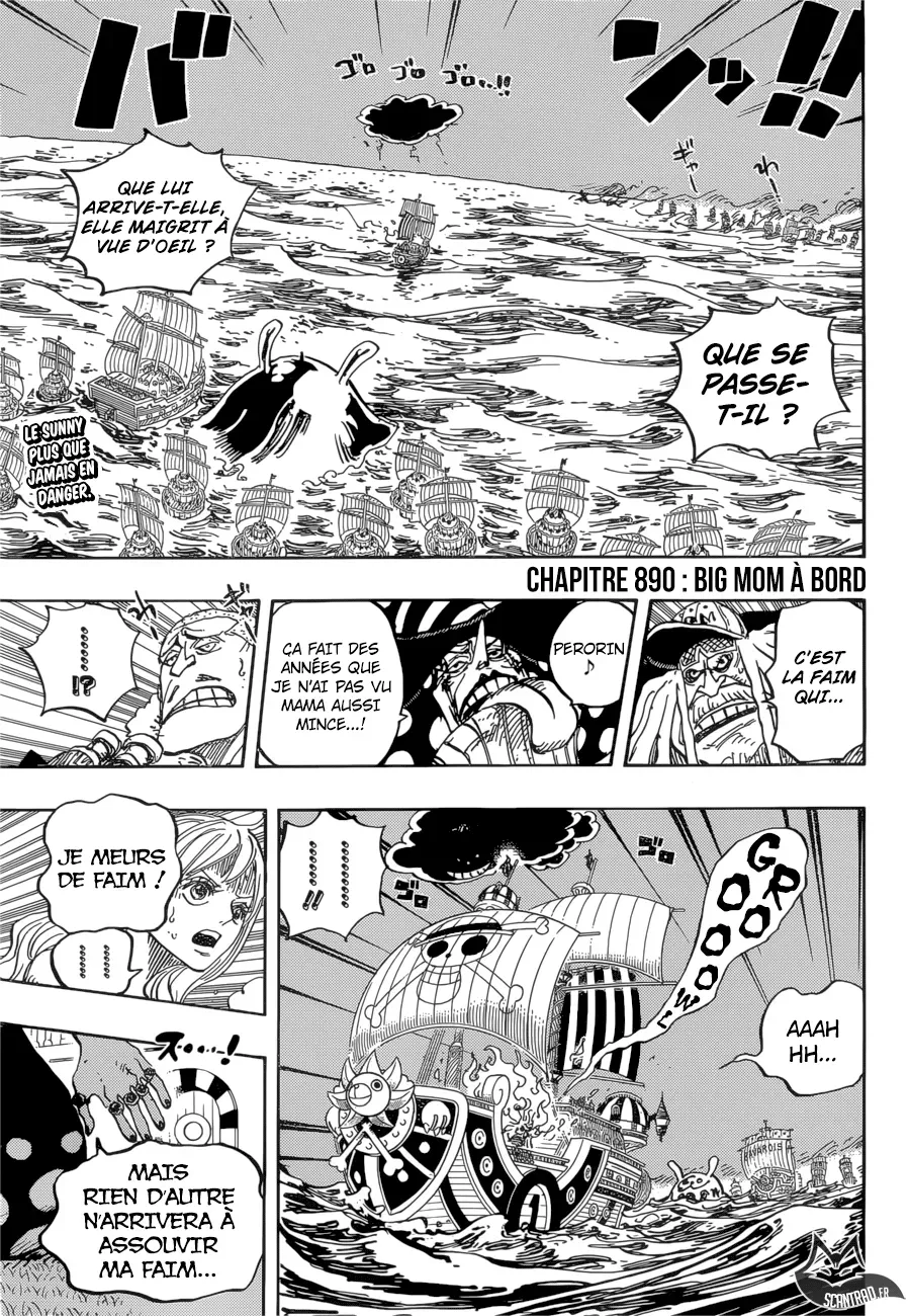 One Piece: Chapter chapitre-890 - Page 2