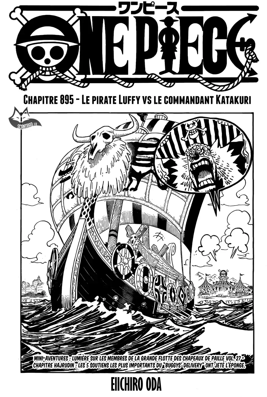 One Piece: Chapter chapitre-895 - Page 1