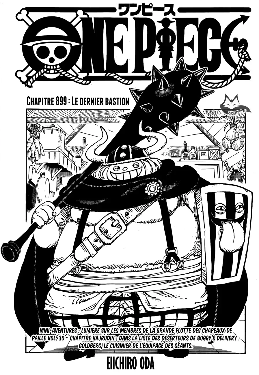 One Piece: Chapter chapitre-899 - Page 1