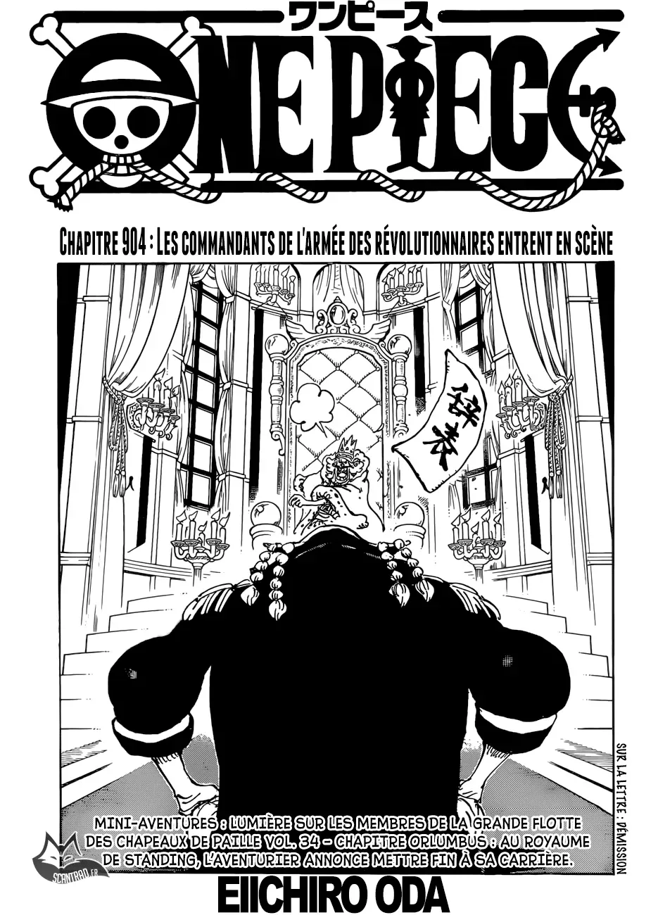 One Piece: Chapter chapitre-904 - Page 1