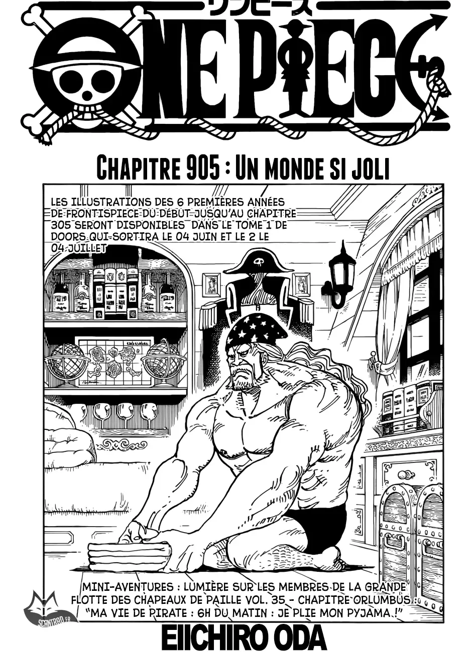 One Piece: Chapter chapitre-905 - Page 1