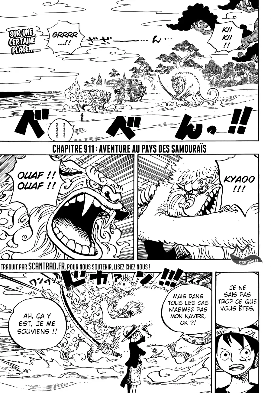 One Piece: Chapter chapitre-911 - Page 2