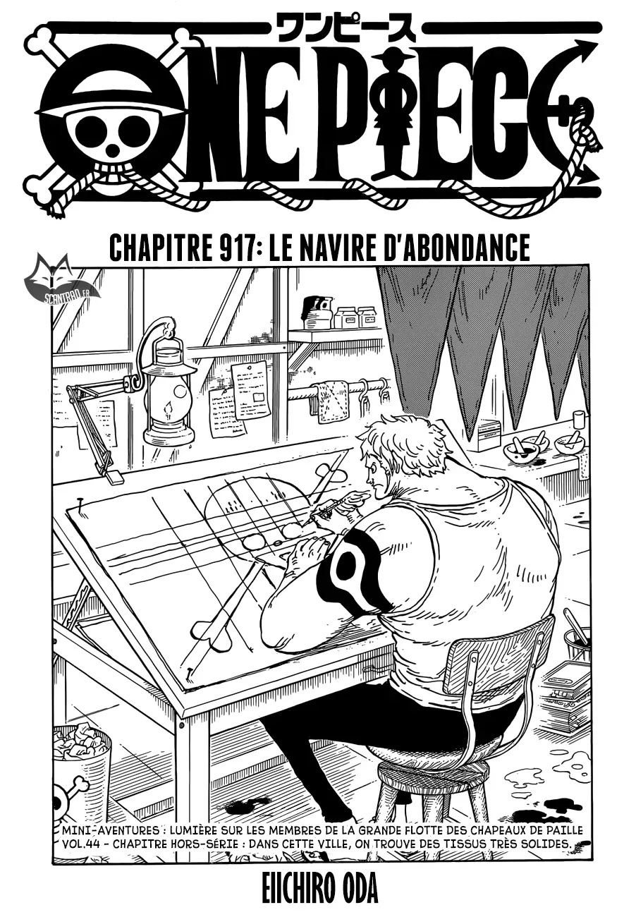 One Piece: Chapter chapitre-917 - Page 1