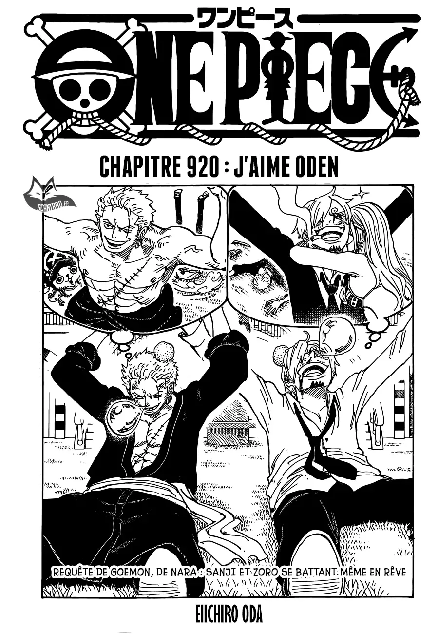 One Piece: Chapter chapitre-920 - Page 1