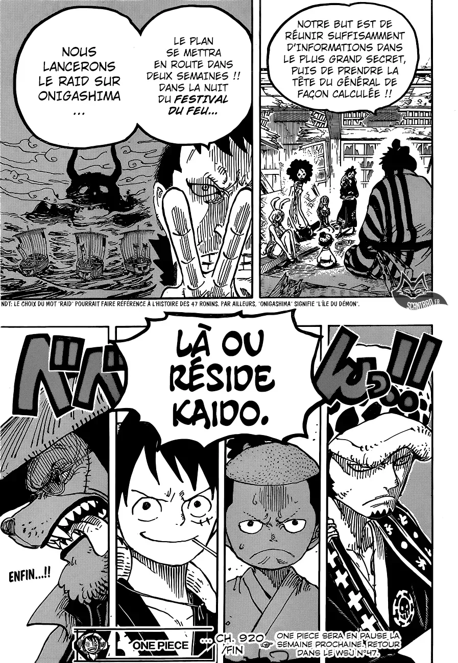 One Piece: Chapter chapitre-920 - Page 16
