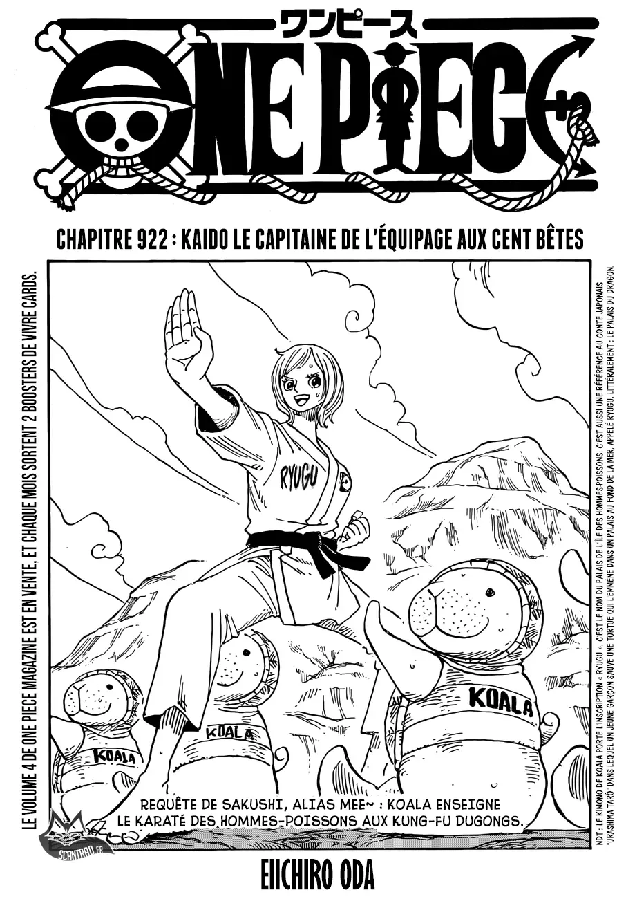 One Piece: Chapter chapitre-922 - Page 1