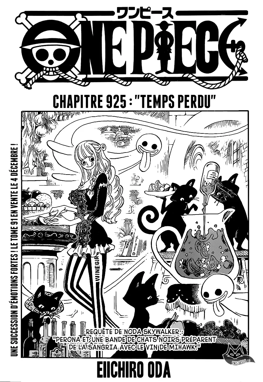 One Piece: Chapter chapitre-925 - Page 1