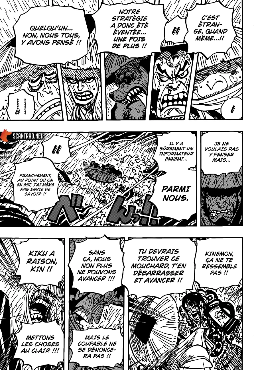 Scan One Piece Chapitre 974 Onigashima Nous Voila Page 9 Sur Scanvf Net