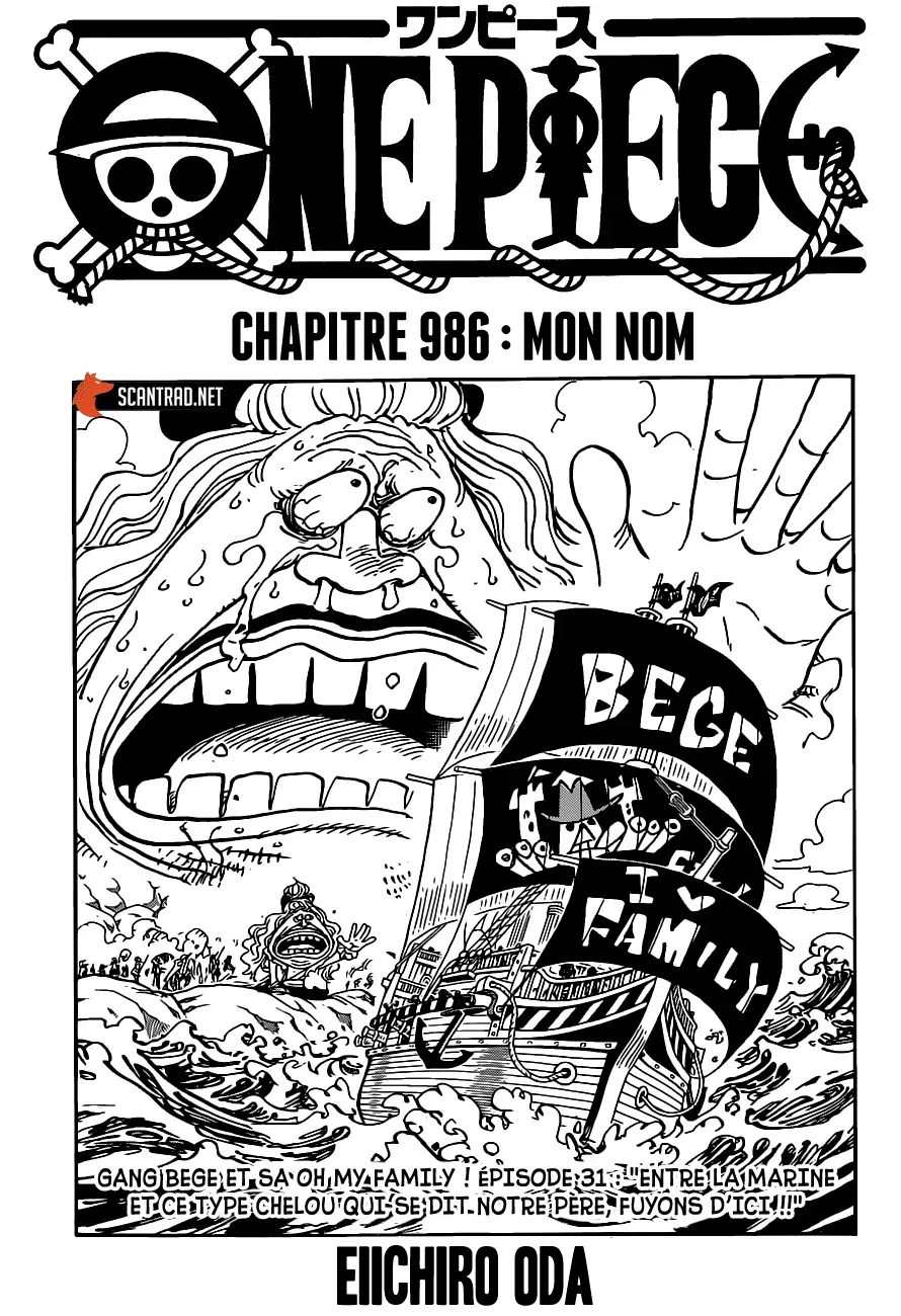One Piece: Chapter chapitre-986 - Page 1