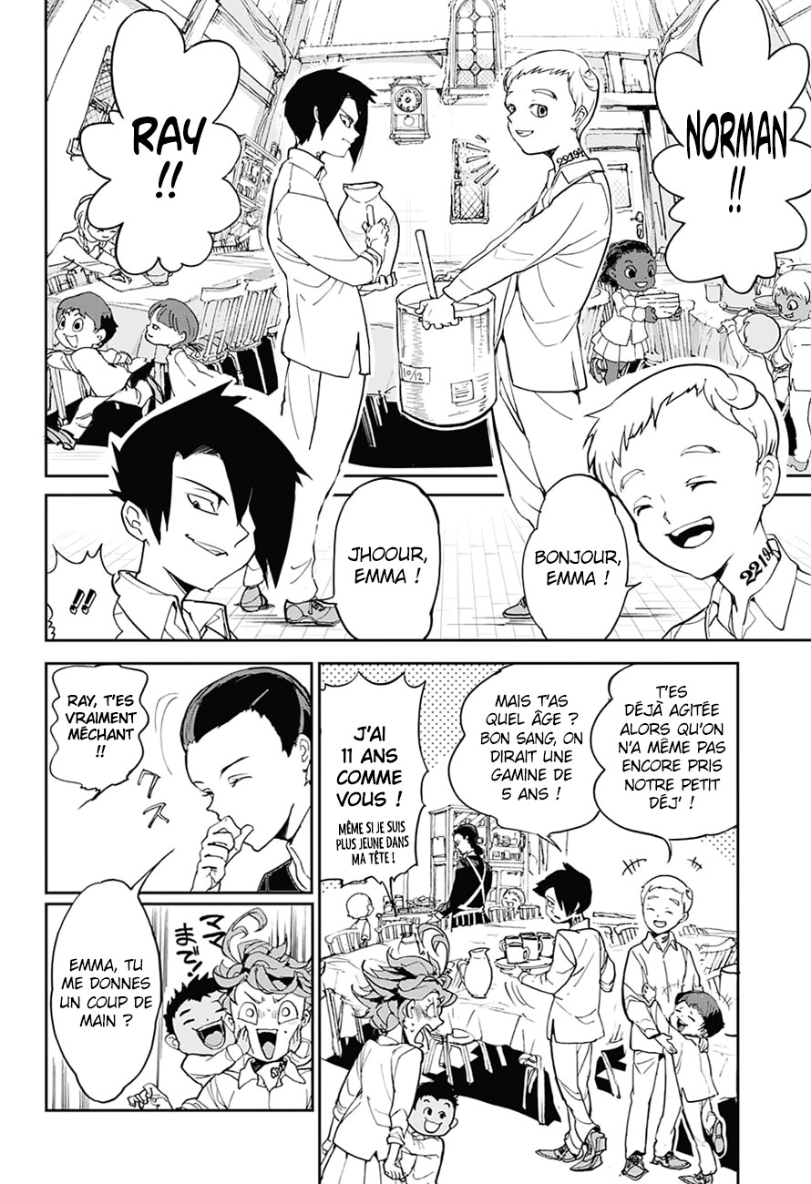 The Promised Neverland: Chapter chapitre-1 - Page 7