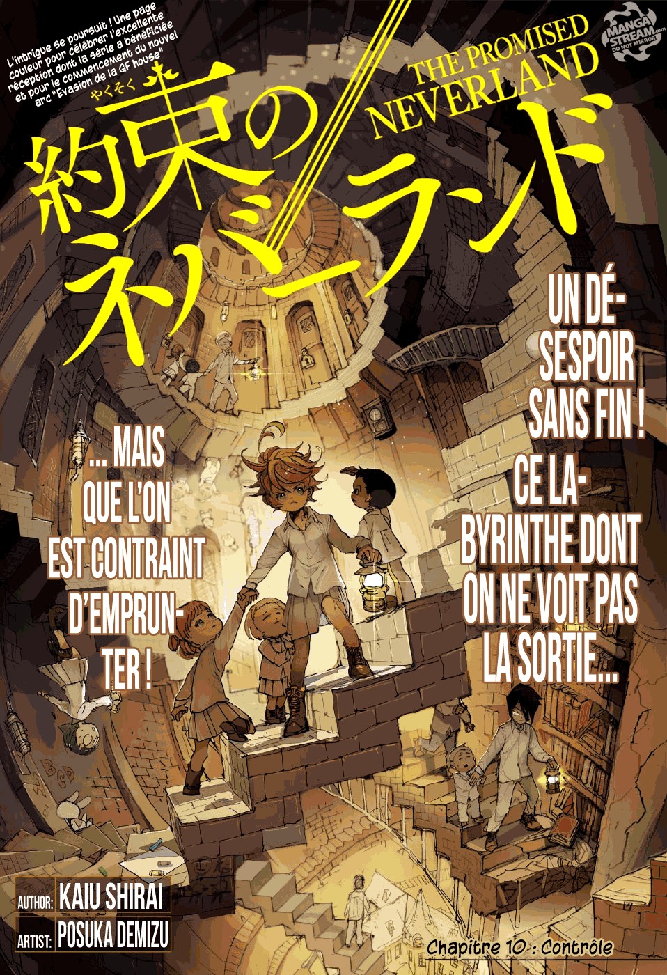 The Promised Neverland: Chapter chapitre-10 - Page 1