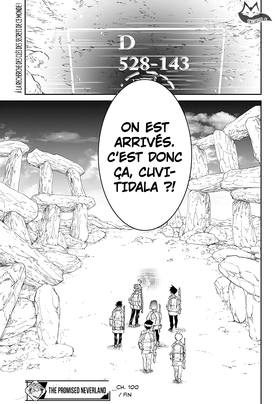 The Promised Neverland: Chapter chapitre-100 - Page 19