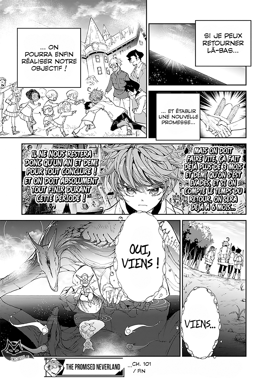 The Promised Neverland: Chapter chapitre-101 - Page 18