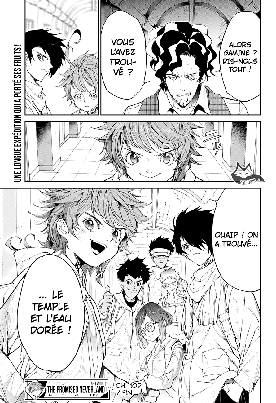 The Promised Neverland: Chapter chapitre-102 - Page 21